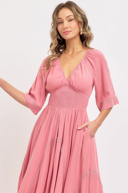 Romantic Flowy Maxi Dress