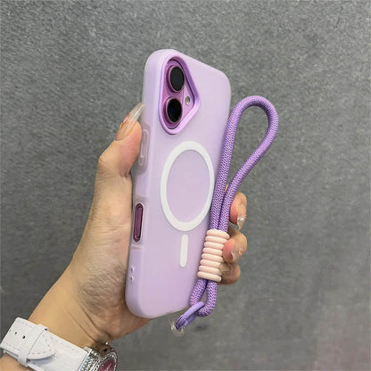 Candy Color Lanyard iPhone Case | ZAKAPOP