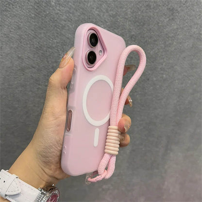 Candy Color Lanyard iPhone Case | ZAKAPOP