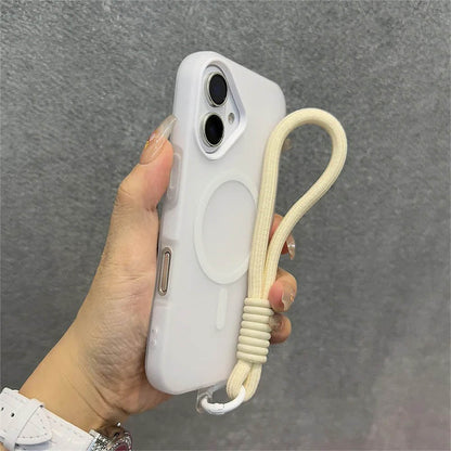 Candy Color Lanyard iPhone Case | ZAKAPOP