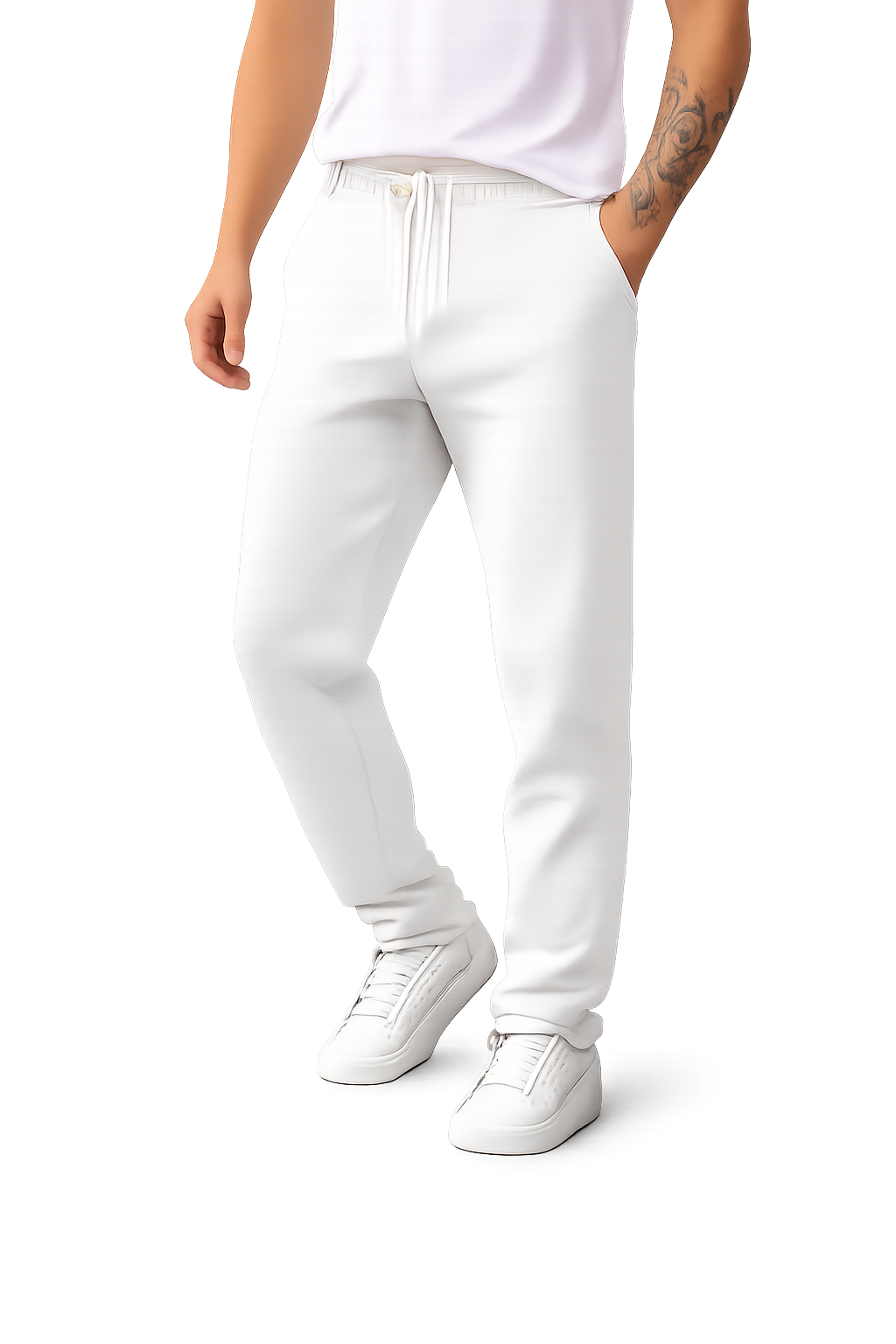 Unisex Soft Cotton-face Jogger Sweatpants