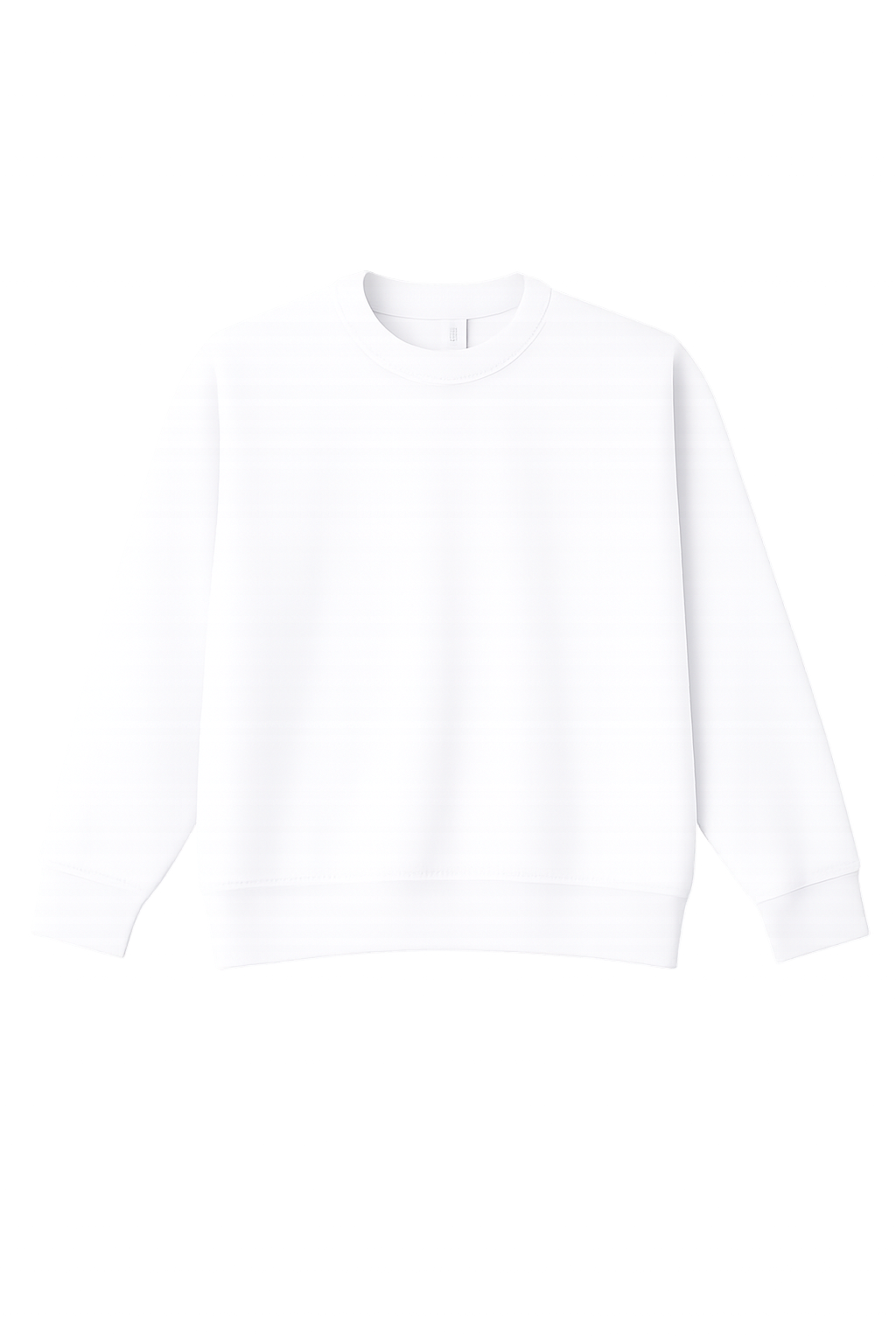Unisex Cotton-face, Crew Neck Sweatshirt