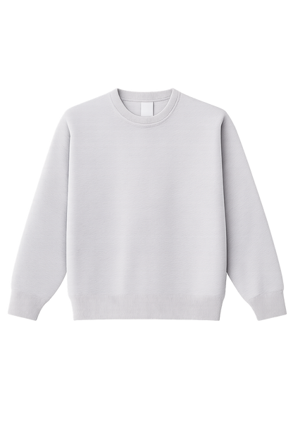 Unisex Cotton-face, Crew Neck Sweatshirt