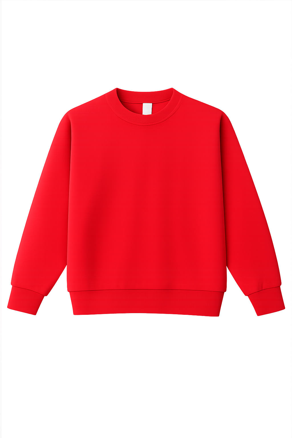 Unisex Cotton-face, Crew Neck Sweatshirt