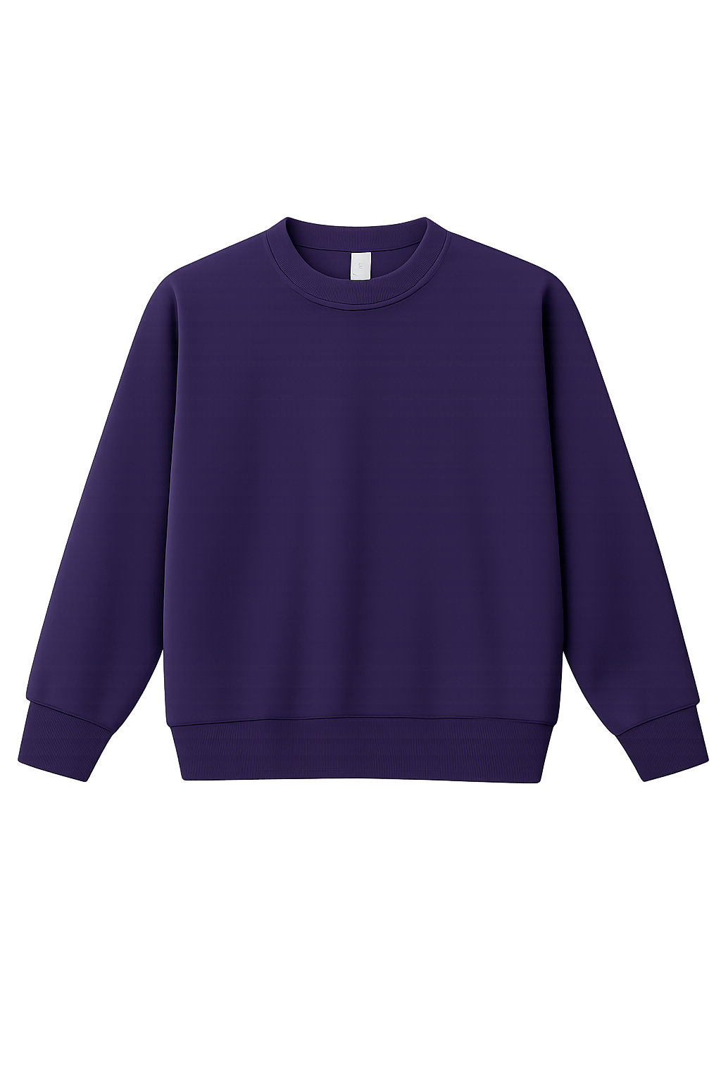 Unisex Cotton-face, Crew Neck Sweatshirt