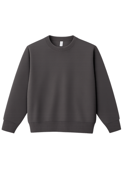 Unisex Cotton-face, Crew Neck Sweatshirt