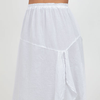 New Hannah - Lovely Knee Length Skirt 100% Cotton Gauze