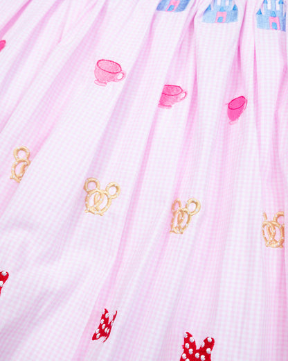 Park Fun Embroidered Penny Dress
