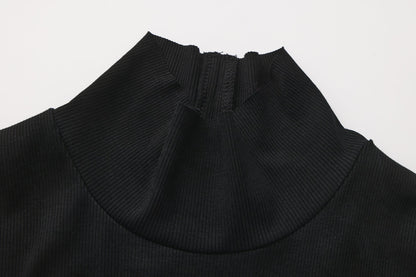 Lian High Neck Open Back Maxi Dress