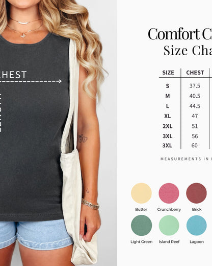 I Live for These Moments Mountain Tank Top – Comfort Colors Camping Hiking Nature Graphic
