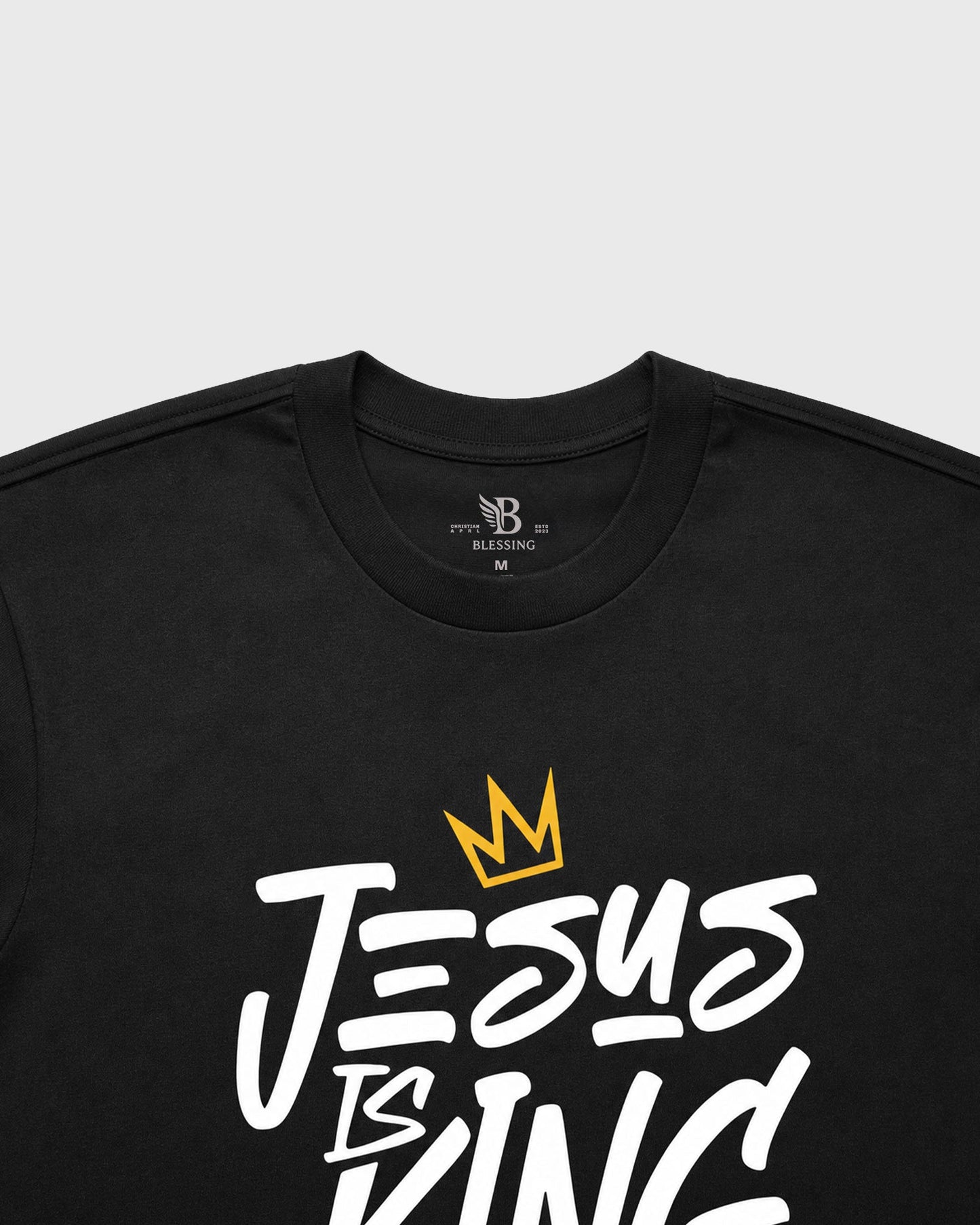 Men's Heavy Jesus is forever King