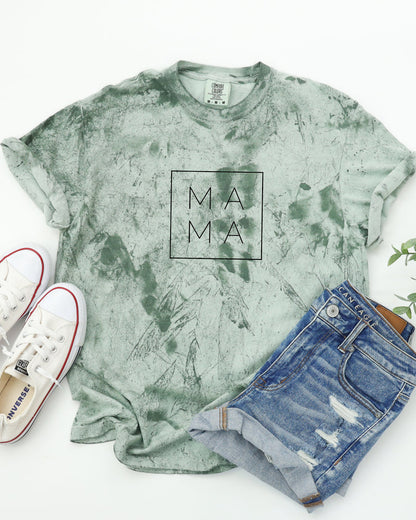 Mama Comfort Colors T Shirt (Square/Boxed)