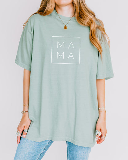 Mama Comfort Colors T Shirt (Square/Boxed)