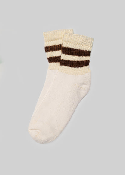 The Mono Stripe Quarter Crew