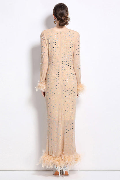 WOMEN FASHION MAXI PARTY DRESS
