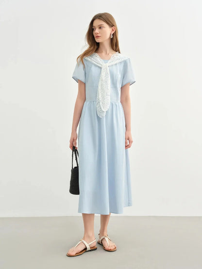 Chic & Slimming Long Dress for Summer