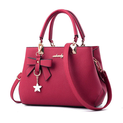 Flower Pendant Crossbody Handbag