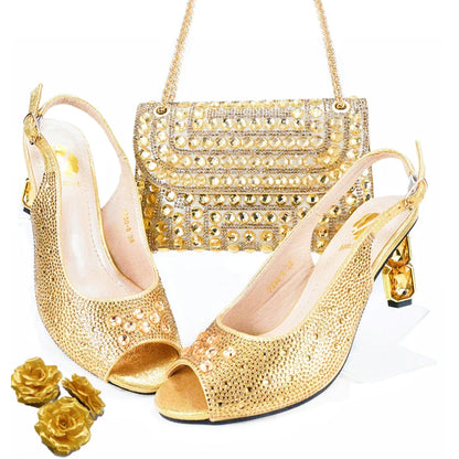 Italian Shoes And Bag Sets HJK1-1