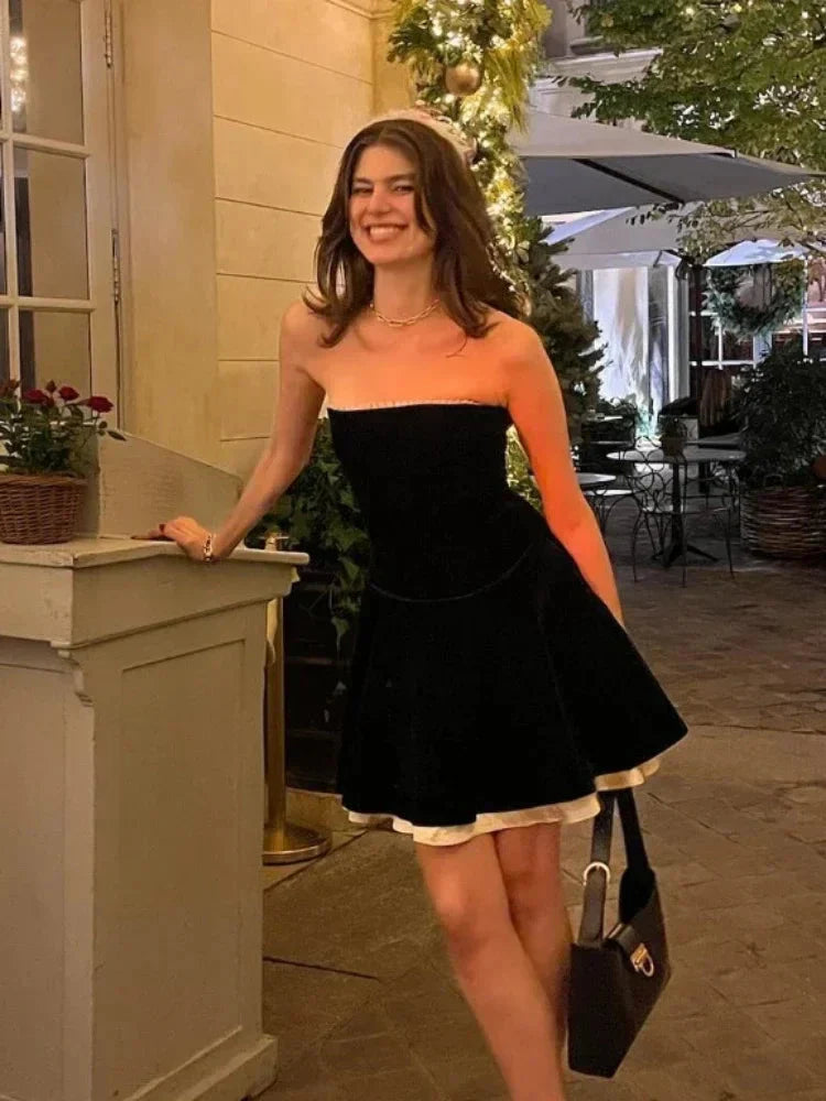 Joy Strapless Party Dress