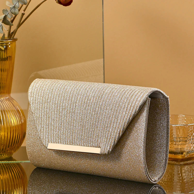 Fashion Elegant Clutch Bag | New Hot Selling Chain Dinner Bag & Bride Bridesmaid Lady Handbag (Factory Outlet)