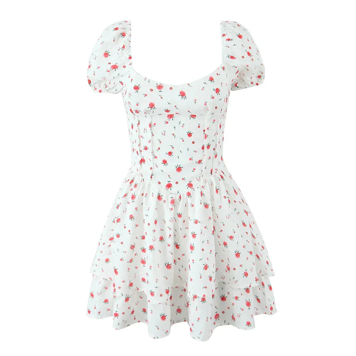 Jasmin Puff Sleeve Summer Dress