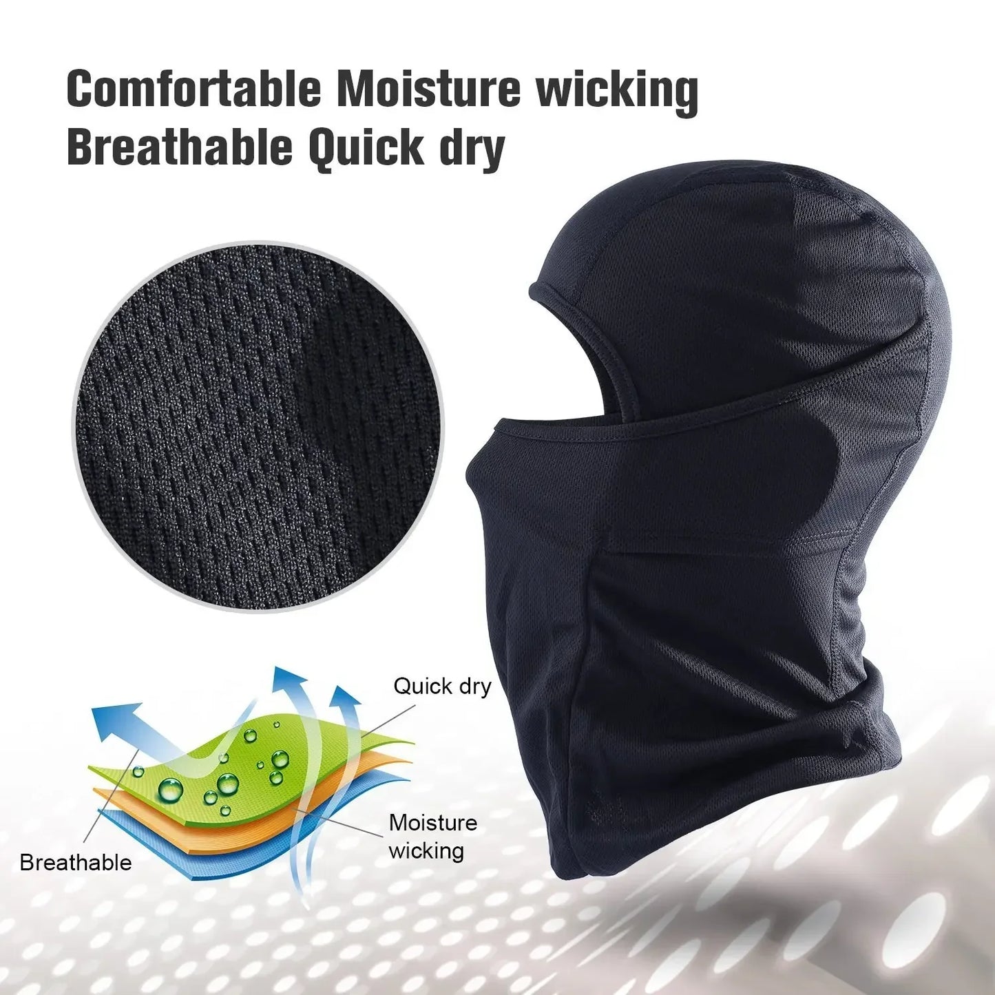 Balaclava Ski Mask Full Face Cover for Men and Women Breathable Full Face Mask for Skiing Outdoor Sports