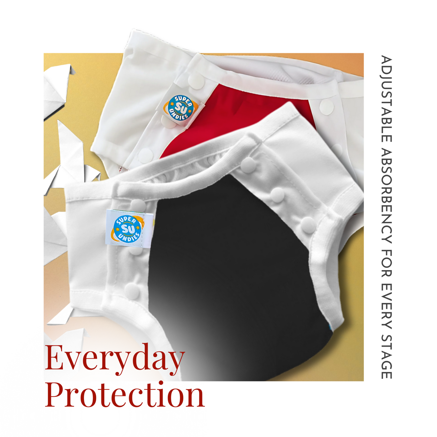 3-in-1 Waterproof Diaper, Trainer & Swim Gear for Special Needs