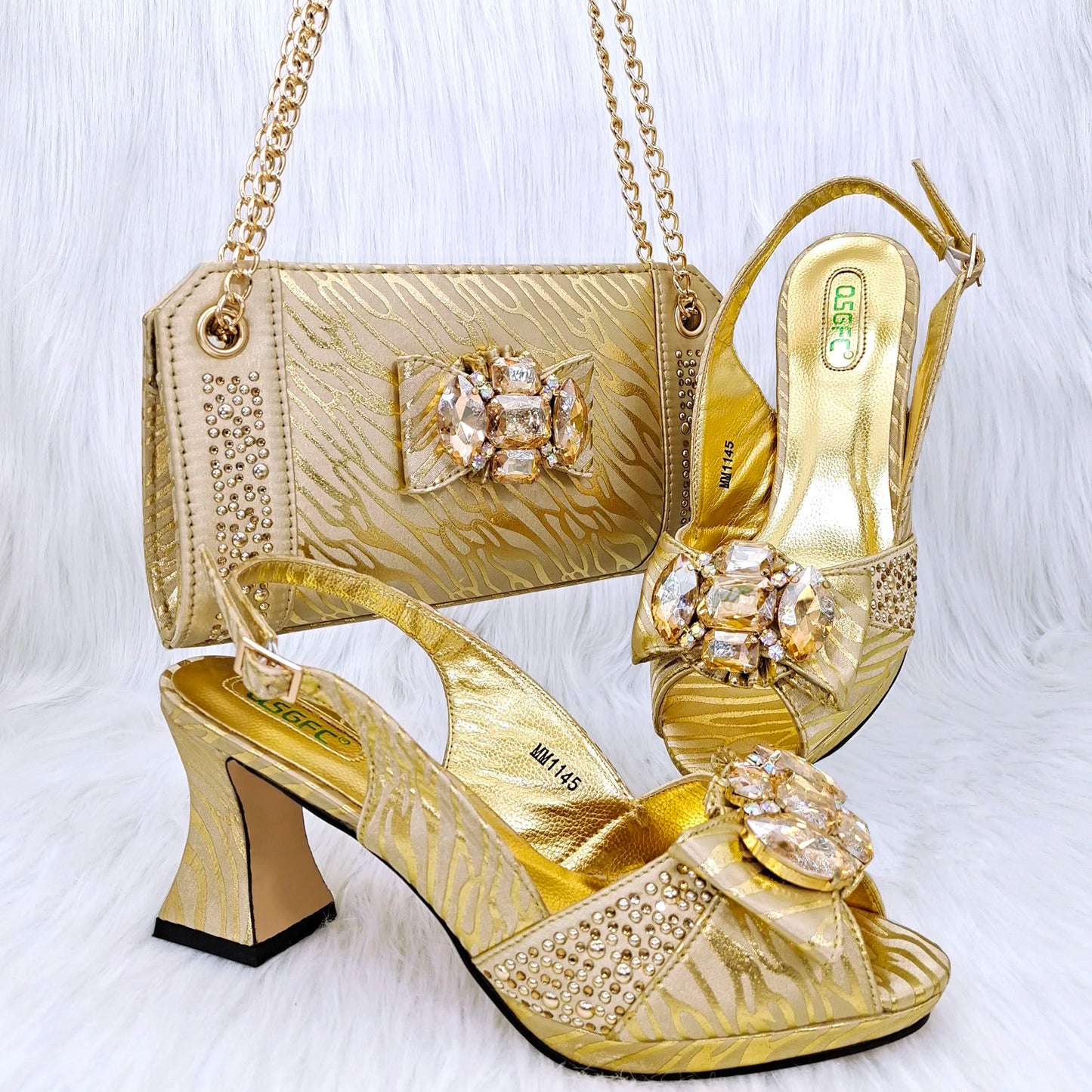 New Shoes And Bag Matching Set HRF1-9