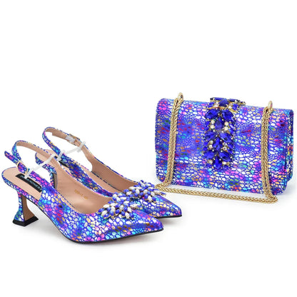 Italian Shoes And Bag Sets HVB1-1