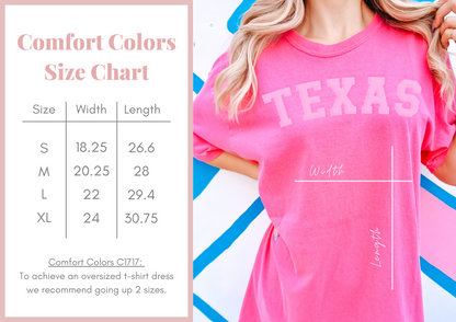 Colorful Chic Teacher Designs – Comfort Colors Tees