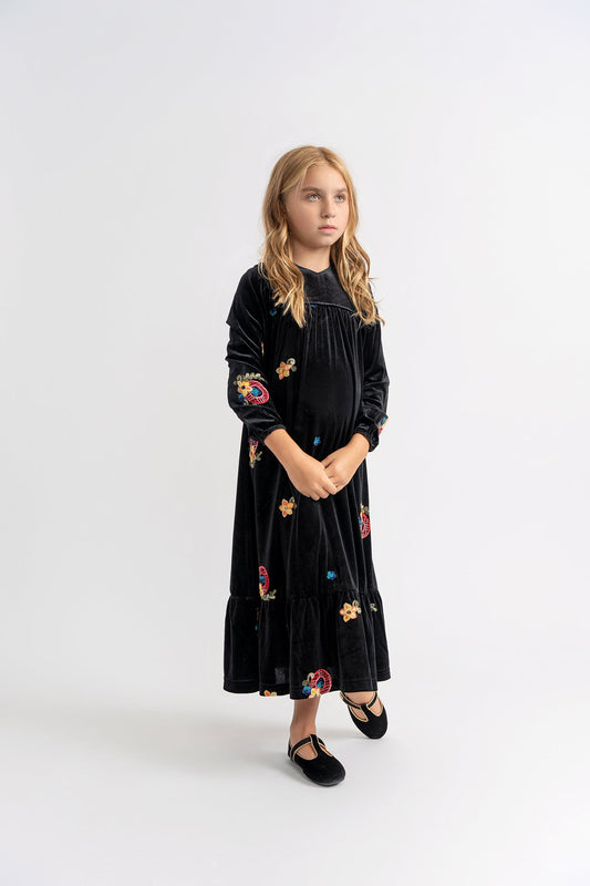 Velour Maxi Robe