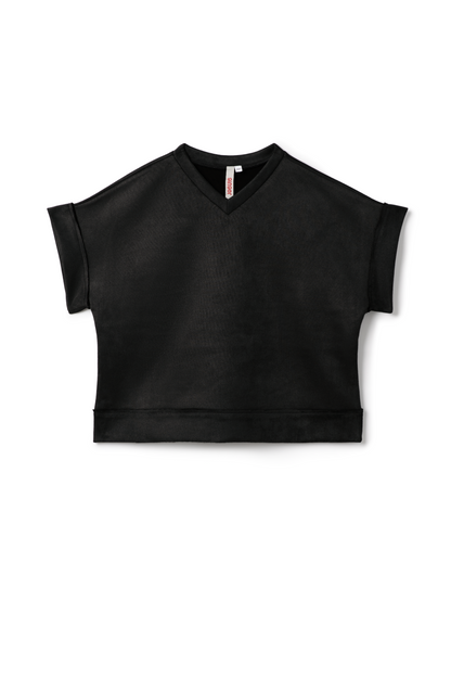 Suede Crop Top Vest