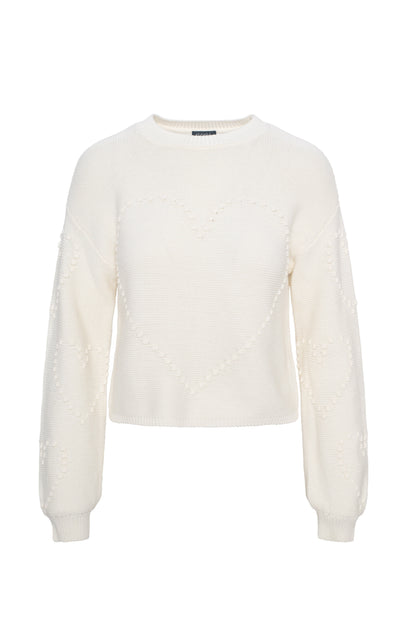 Heart Knitted Sweater