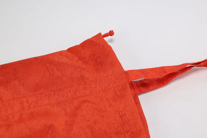 Shuang Reversible Tote Bag Red/Brown
