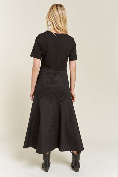 Knit Mix Dress