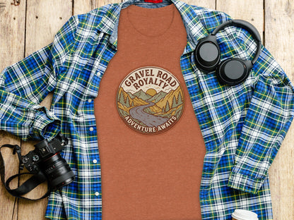 Gravel Road Royalty Vintage Adventure Tee: Backcountry Outpost Shirt