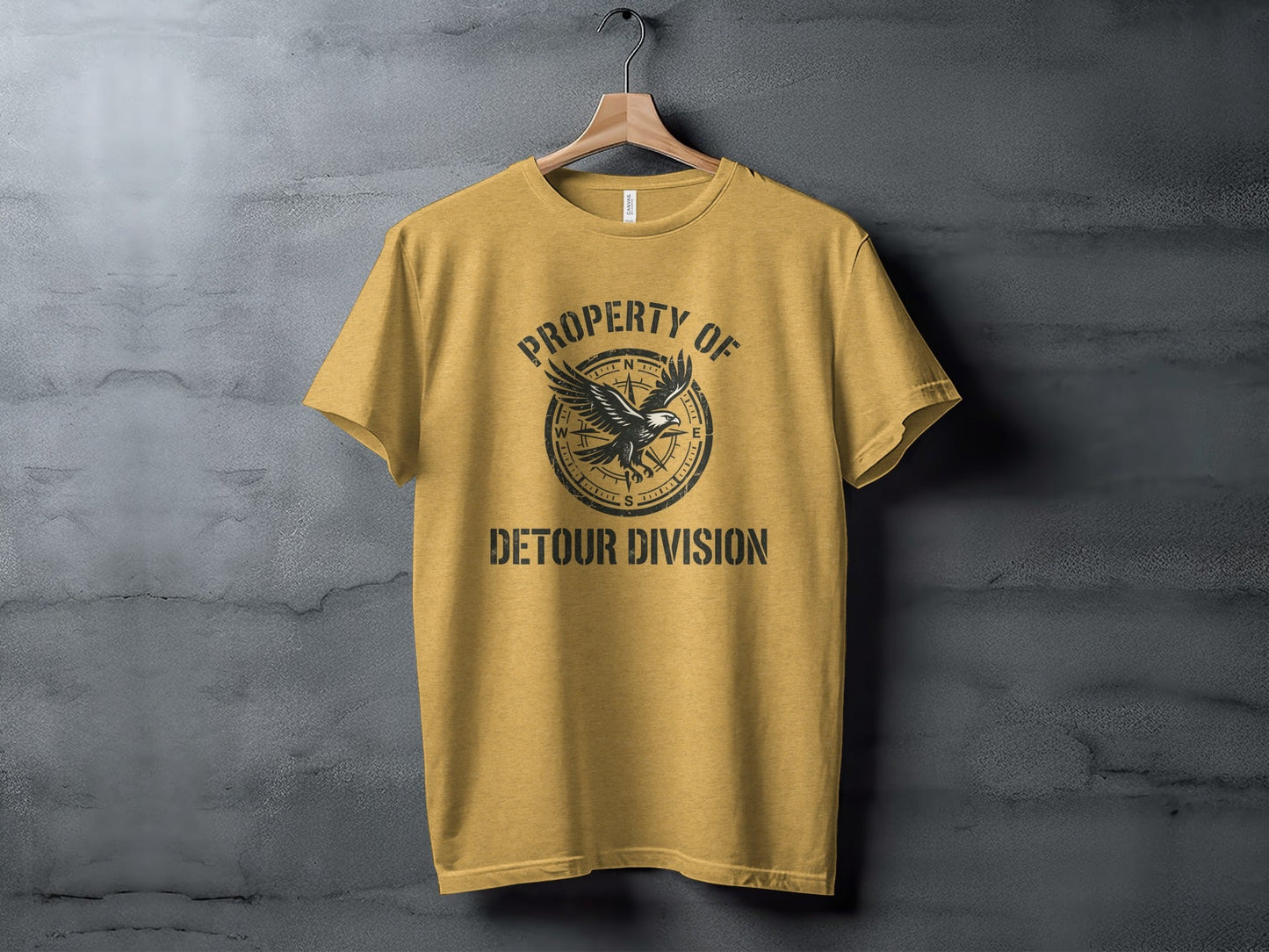 Rugged Detour Division Compass Eagle Tee Wilderness Shirt