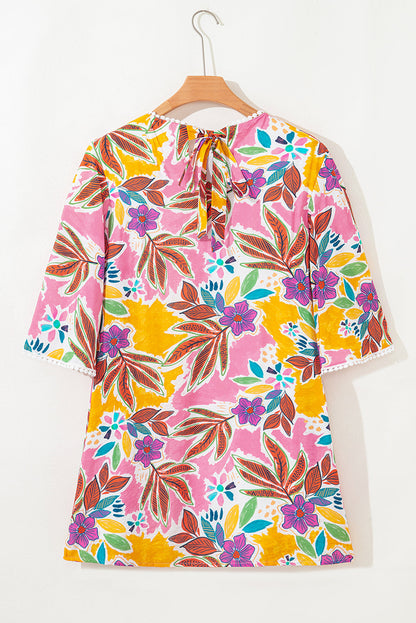 Emersyn Sleeve Swing Mini Dress