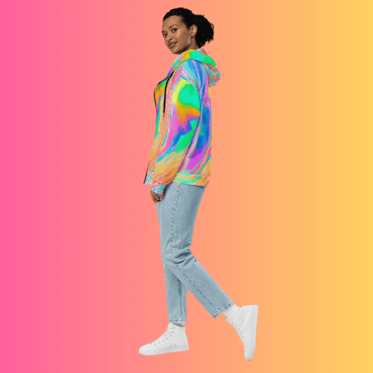 Eco-Conscious Unisex Zip Hoodie - Ideal for Music Festivals
