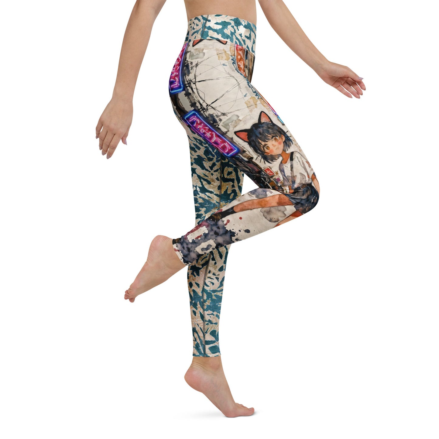 Tokyo Kitty High Waist Leggings