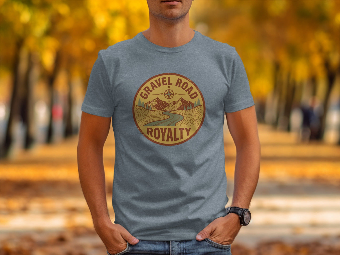Gravel Road Royalty Adventure Tee - Vintage Outdoor Apparel
