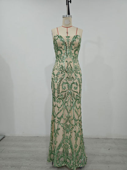 Fashion Personality Sequin Female Sequins Dress