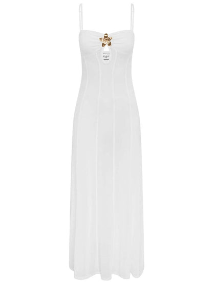 Sweetheart Neck Maxi Cami Dress