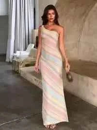 Vestido de Verano Elegante con Hombros Descubiertos | Beainmmry | Lanzamiento 2026
