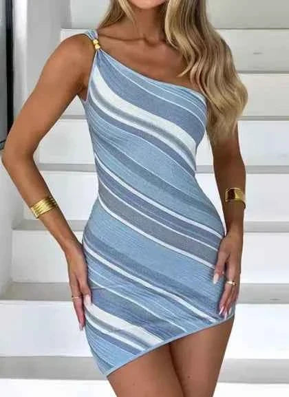 Vestido de Verano Elegante con Hombros Descubiertos | Beainmmry | Lanzamiento 2026