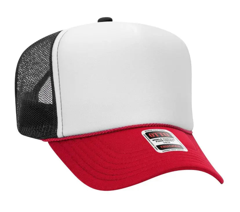 Trying To Grow Old With My Man But He's Already Old Adult Otto Foam Trucker Hat