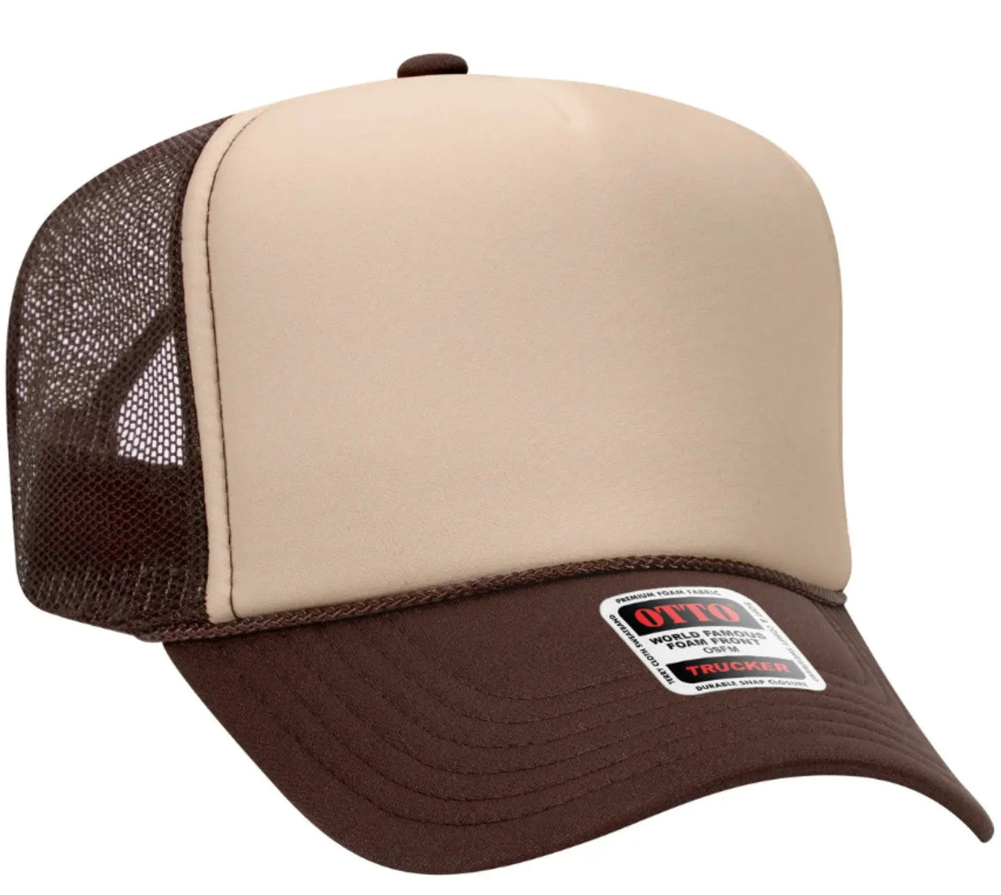 Worm Dragger Adult Otto Foam Trucker Hat