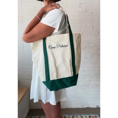 Camp Polished Boat Tote: FREE with $100 Purchase