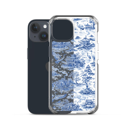 Storks Chinoiserie Clear Case for iPhone