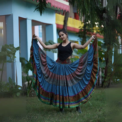 Limited Edition: Woodstock Dreams Fiesta Sunset Skirt